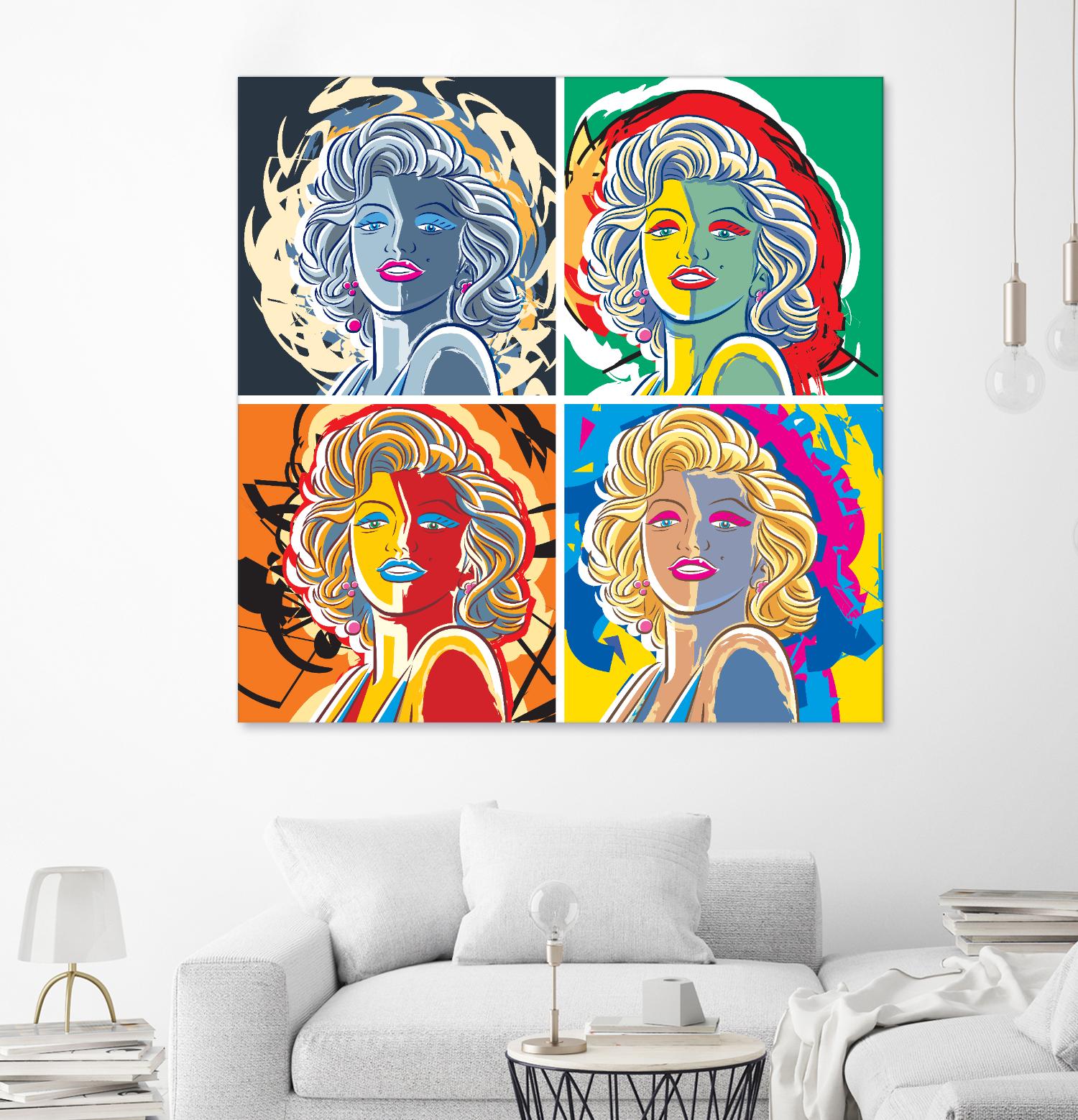 4 Madolyn by Ray Lengelé on GIANT ART - red animé films