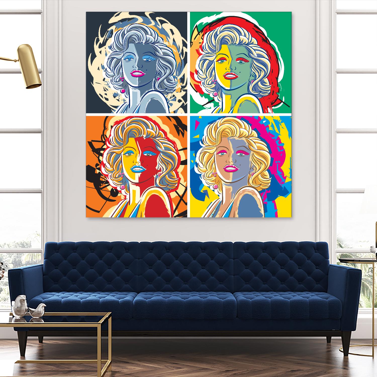 4 Madolyn by Ray Lengelé on GIANT ART - red animé films