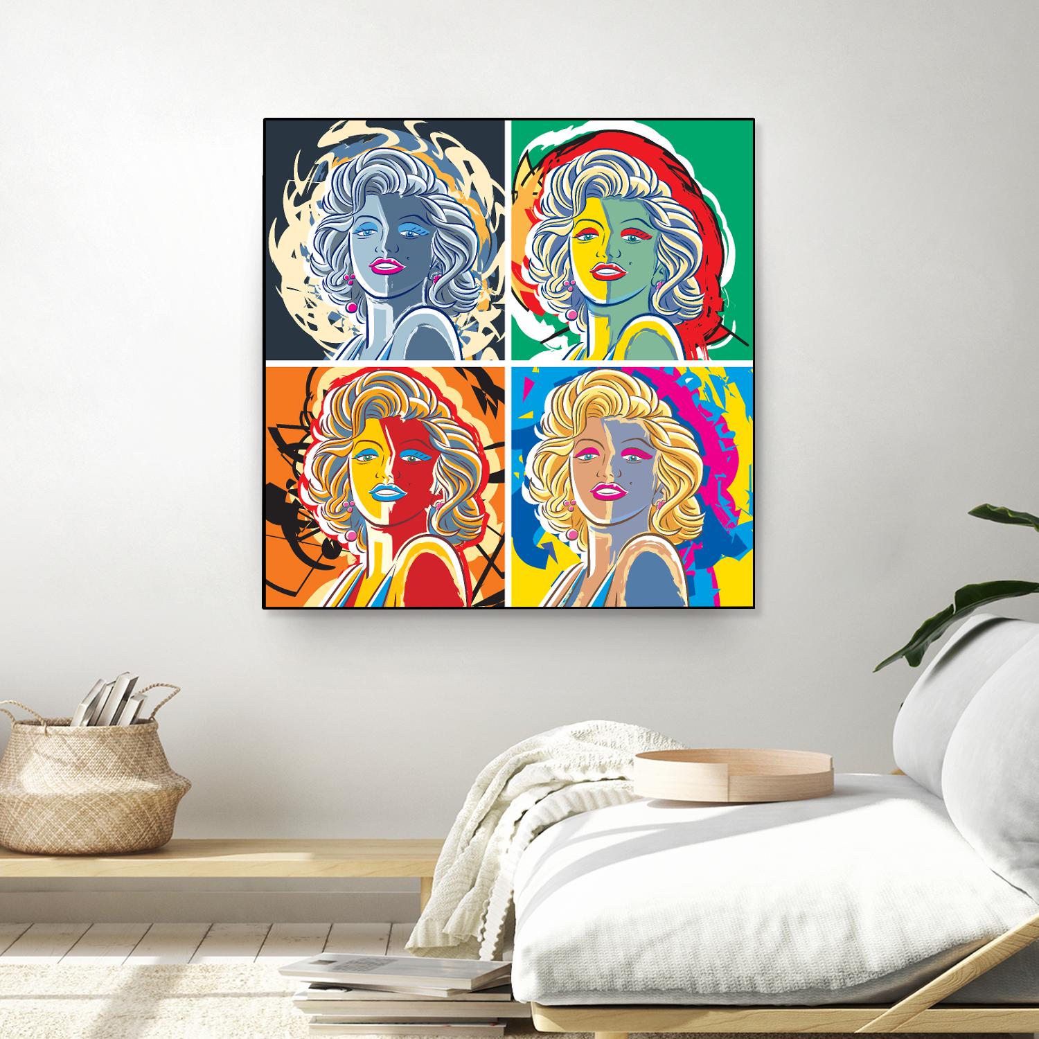 4 Madolyn by Ray Lengelé on GIANT ART - red animé films