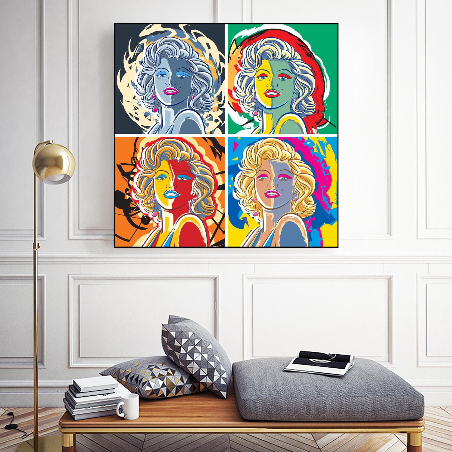 4 Madolyn by Ray Lengelé on GIANT ART - red animé films