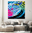 Pandore by Ray Lengelé on GIANT ART - pink animé face