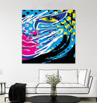 Pandore by Ray Lengelé on GIANT ART - pink animé face