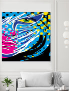 Pandore by Ray Lengelé on GIANT ART - pink animé face