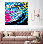 Pandore by Ray Lengelé on GIANT ART - pink animé face