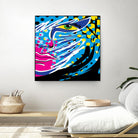 Pandore by Ray Lengelé on GIANT ART - pink animé face