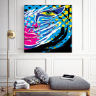 Pandore by Ray Lengelé on GIANT ART - pink animé face