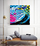 Pandore by Ray Lengelé on GIANT ART - pink animé face