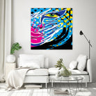 Pandore by Ray Lengelé on GIANT ART - pink animé face