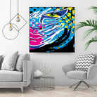 Pandore by Ray Lengelé on GIANT ART - pink animé face