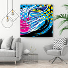 Pandore by Ray Lengelé on GIANT ART - pink animé face