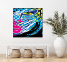 Pandore by Ray Lengelé on GIANT ART - pink animé face