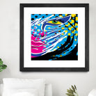 Pandore by Ray Lengelé on GIANT ART - pink animé face