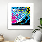 Pandore by Ray Lengelé on GIANT ART - pink animé face