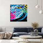 Pandore by Ray Lengelé on GIANT ART - pink animé face