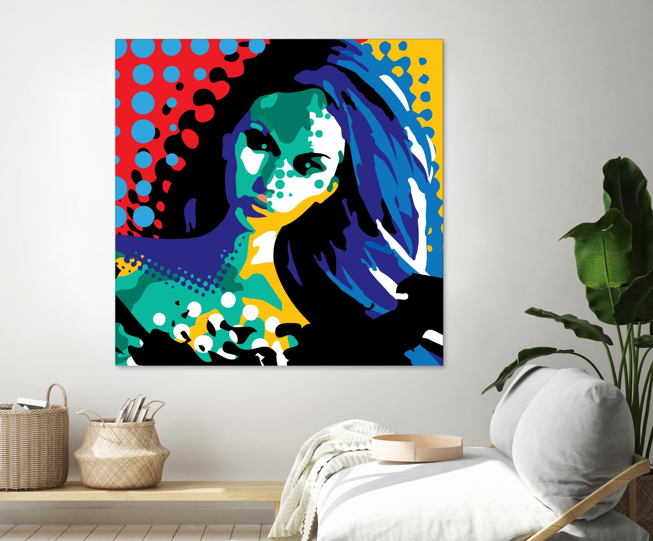 Secret by Ray Lengelé on GIANT ART - red animé face