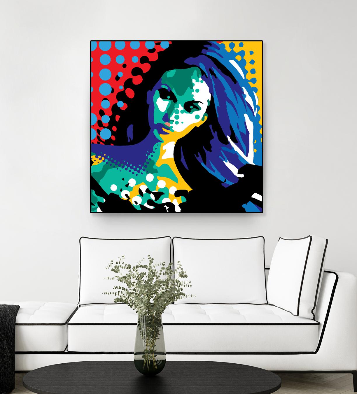 Secret by Ray Lengelé on GIANT ART - red animé face