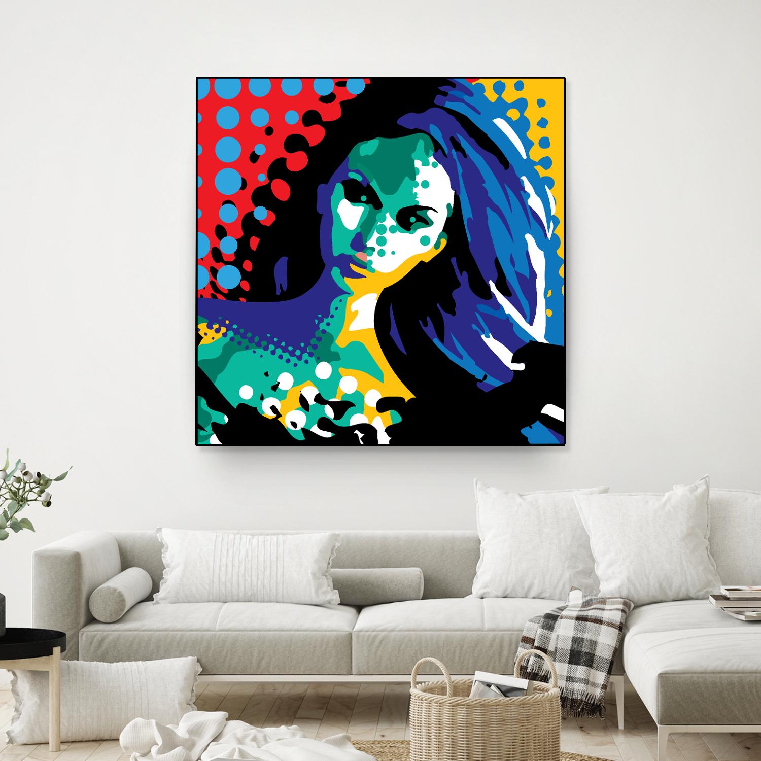 Secret by Ray Lengelé on GIANT ART - red animé face