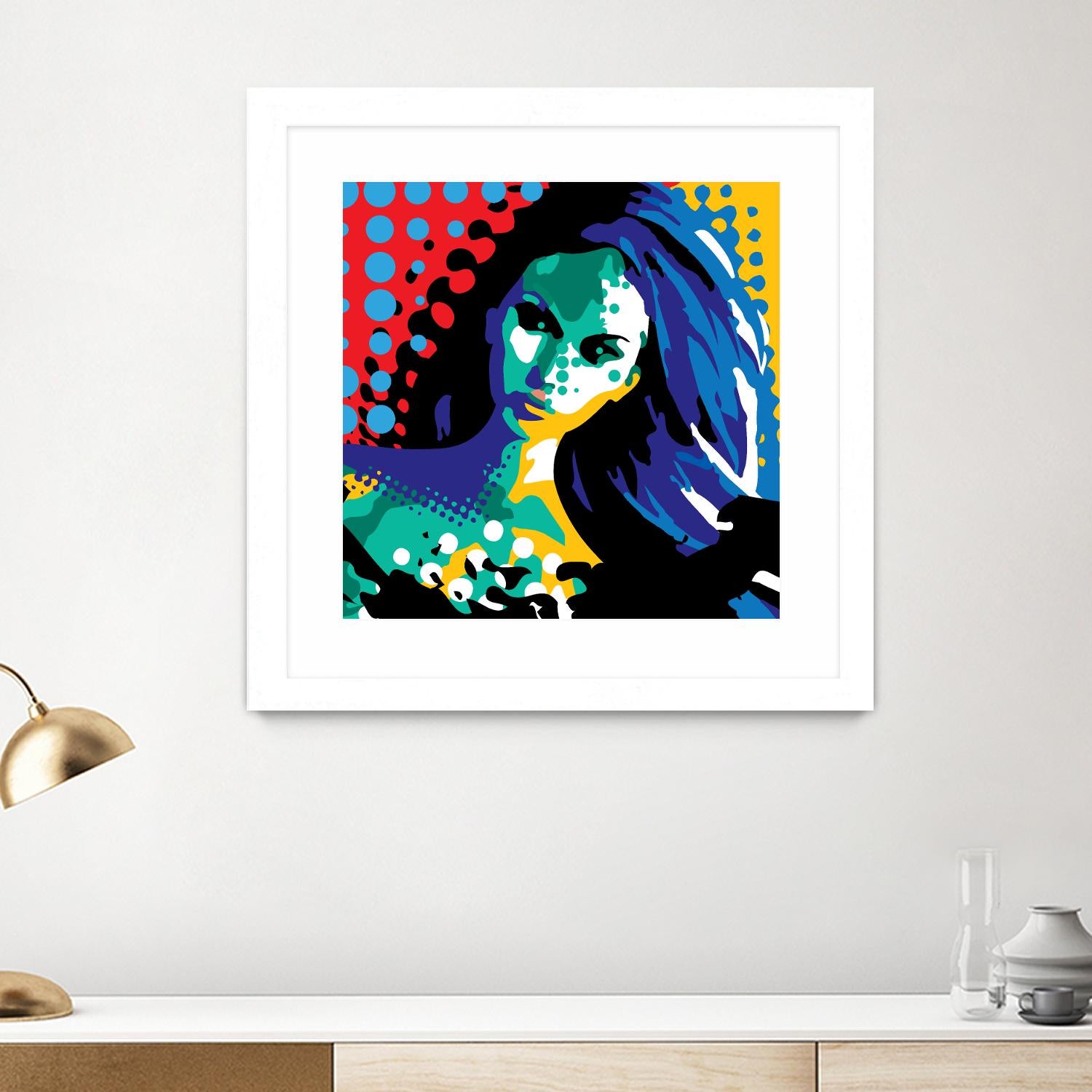 Secret by Ray Lengelé on GIANT ART - red animé face