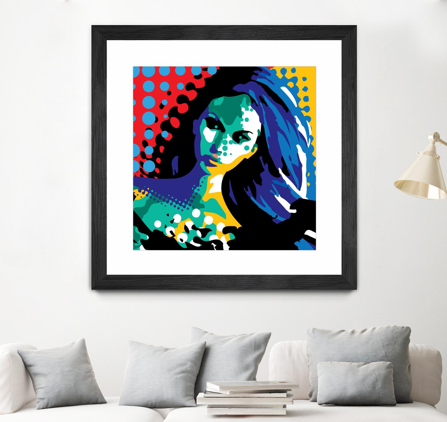 Secret by Ray Lengelé on GIANT ART - red animé face