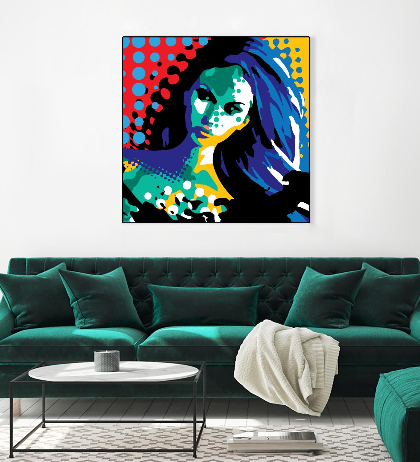 Secret by Ray Lengelé on GIANT ART - red animé face