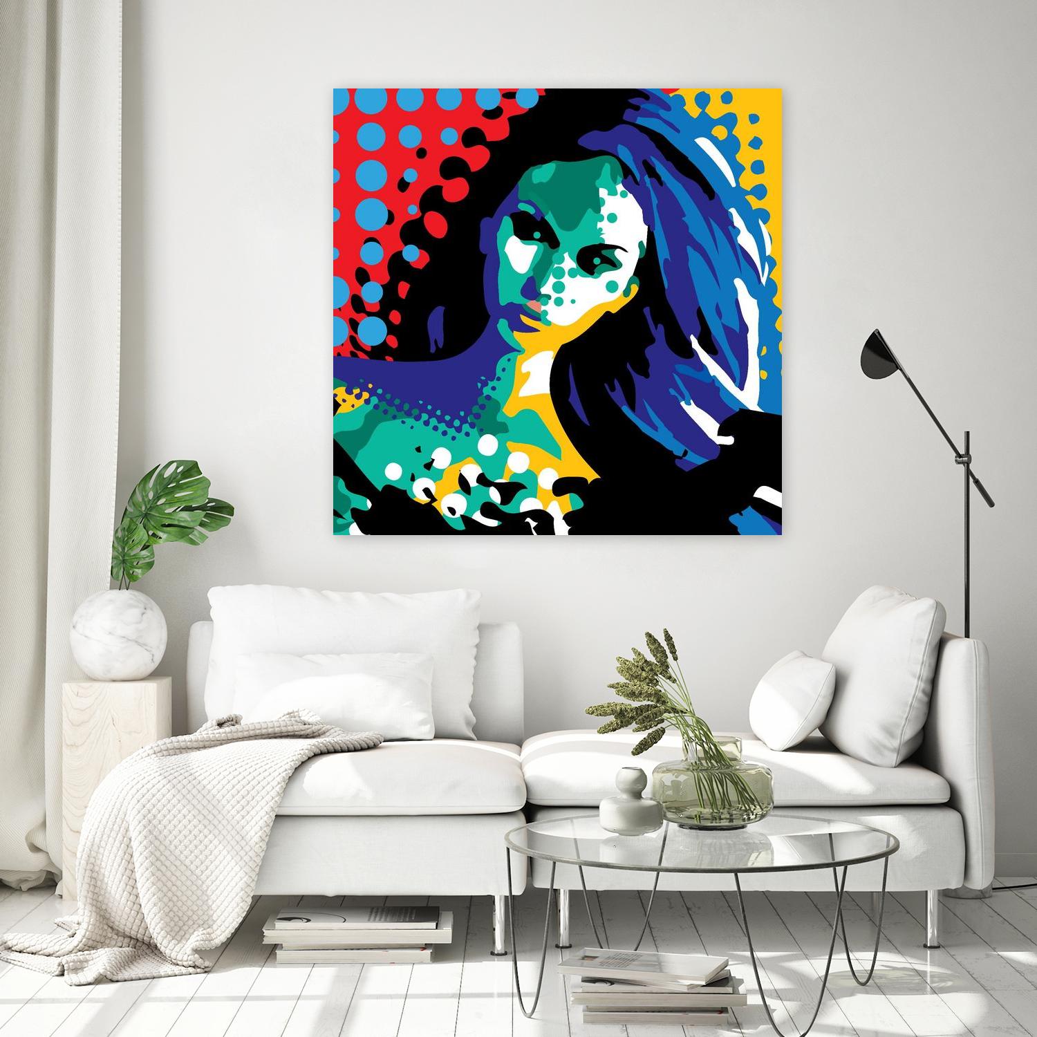 Secret by Ray Lengelé on GIANT ART - red animé face