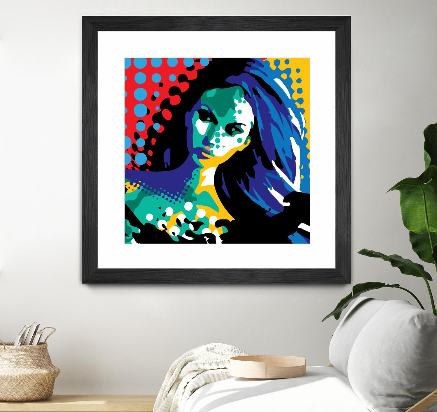 Secret by Ray Lengelé on GIANT ART - red animé face