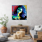 Secret by Ray Lengelé on GIANT ART - red animé face