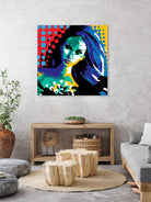 Secret by Ray Lengelé on GIANT ART - red animé face