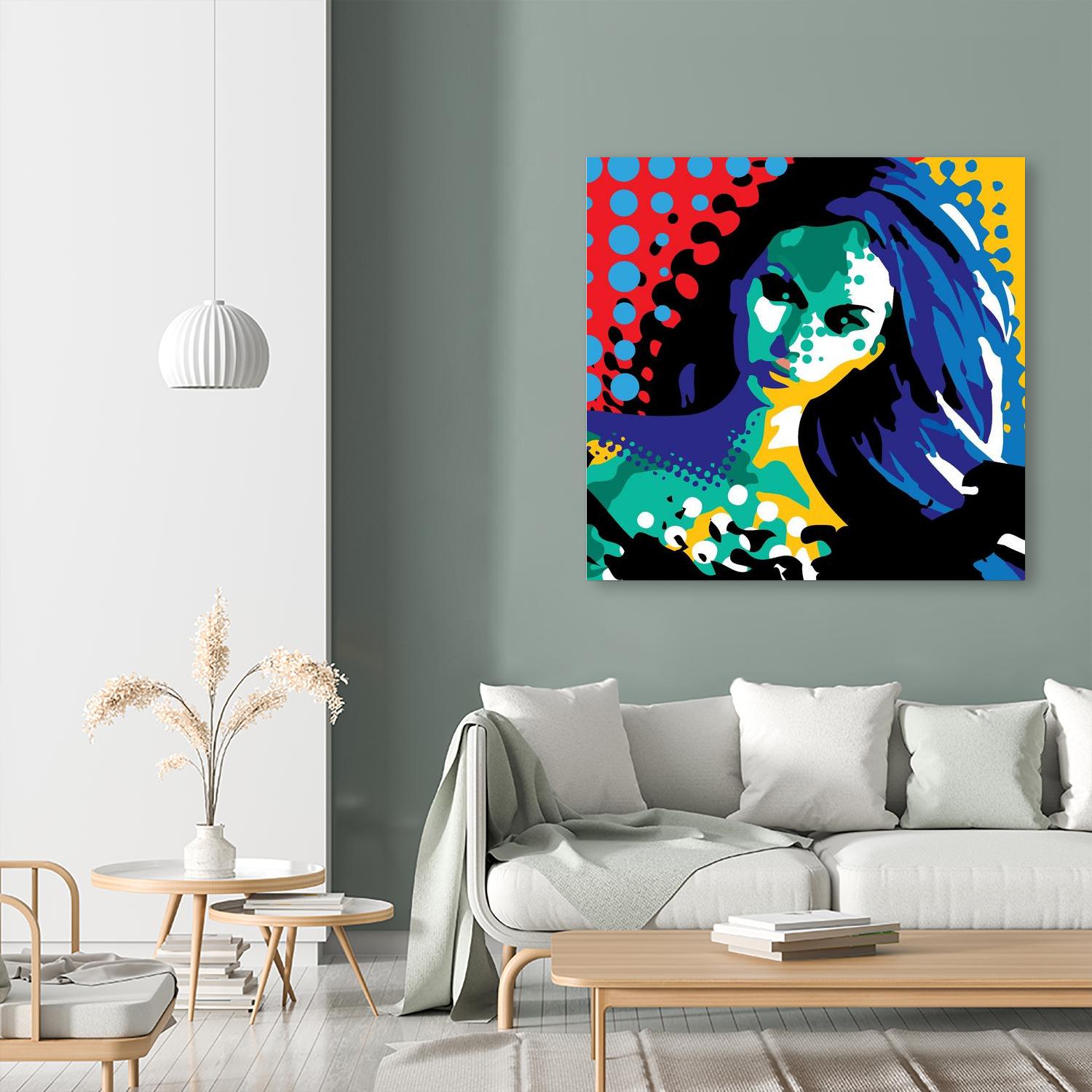 Secret by Ray Lengelé on GIANT ART - red animé face