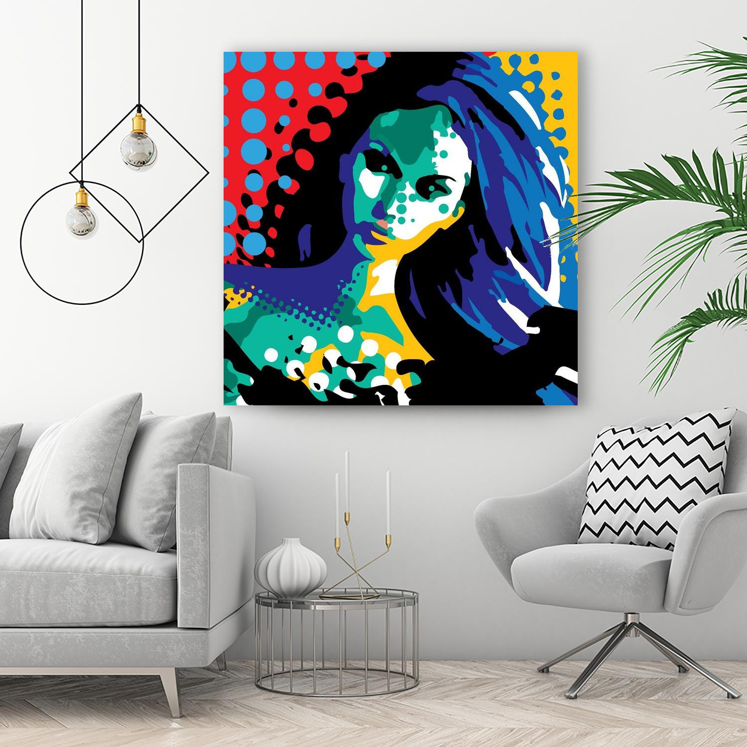 Secret by Ray Lengelé on GIANT ART - red animé face