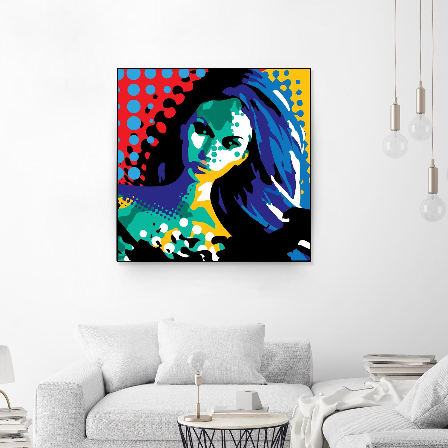 Secret by Ray Lengelé on GIANT ART - red animé face