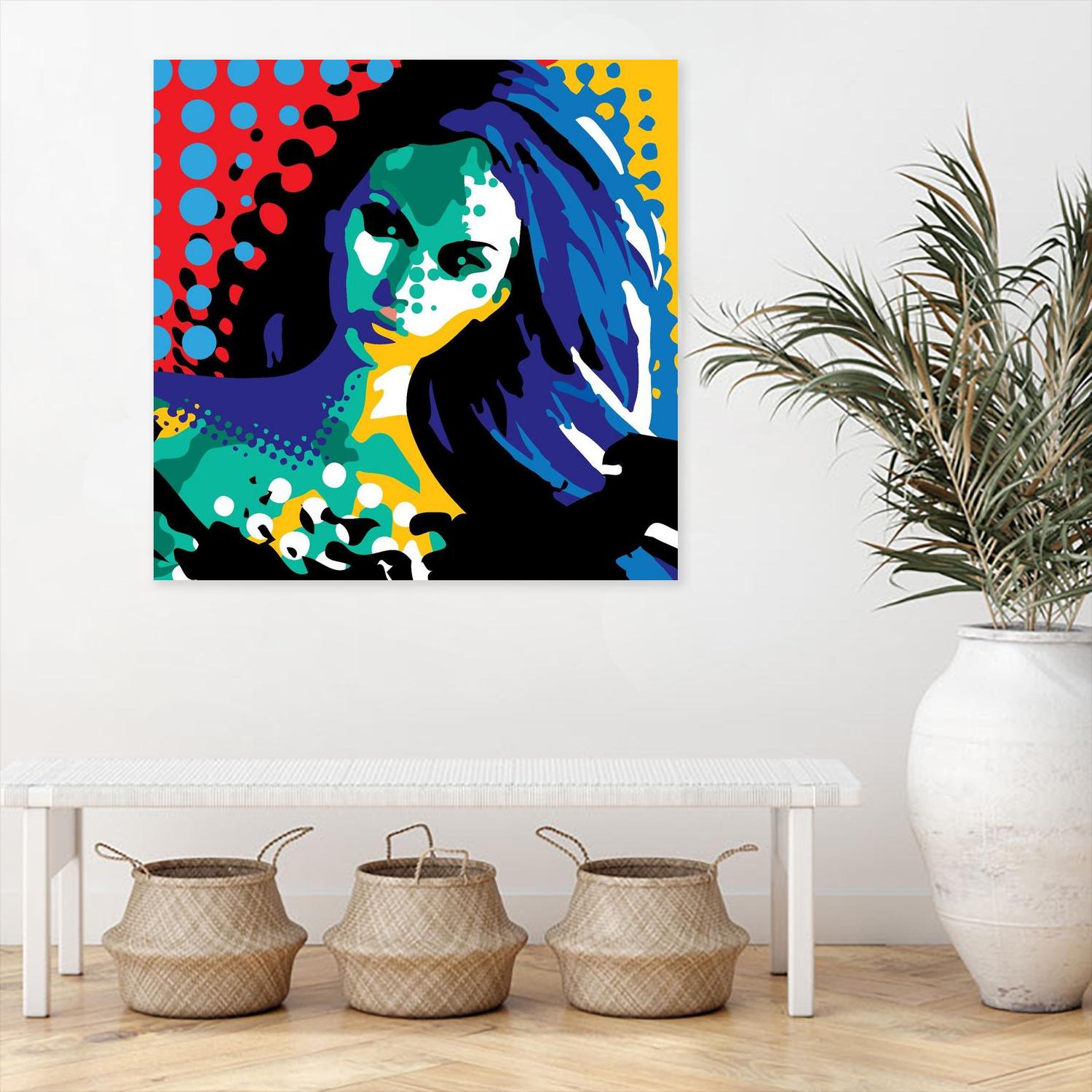 Secret by Ray Lengelé on GIANT ART - red animé face