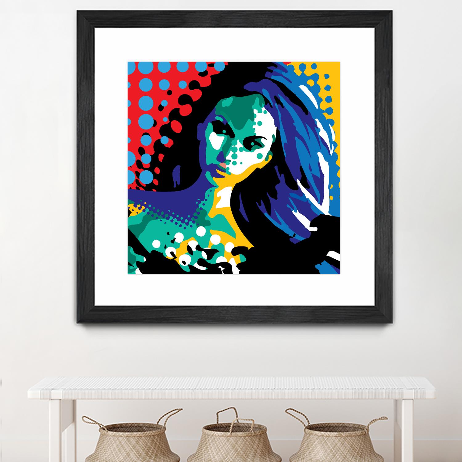 Secret by Ray Lengelé on GIANT ART - red animé face