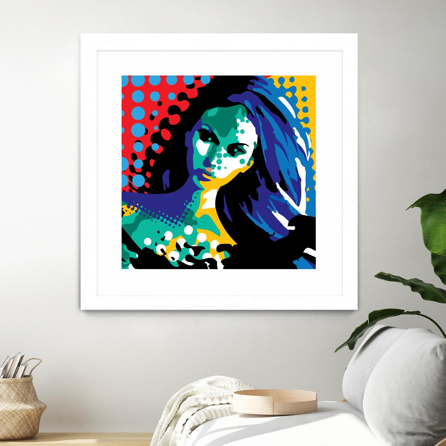 Secret by Ray Lengelé on GIANT ART - red animé face