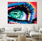 Iced Eye by Ray Lengelé on GIANT ART - red figurative eye