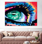 Iced Eye by Ray Lengelé on GIANT ART - red figurative eye