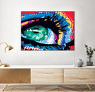Iced Eye by Ray Lengelé on GIANT ART - red figurative eye