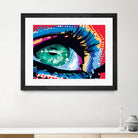 Iced Eye by Ray Lengelé on GIANT ART - red figurative cils