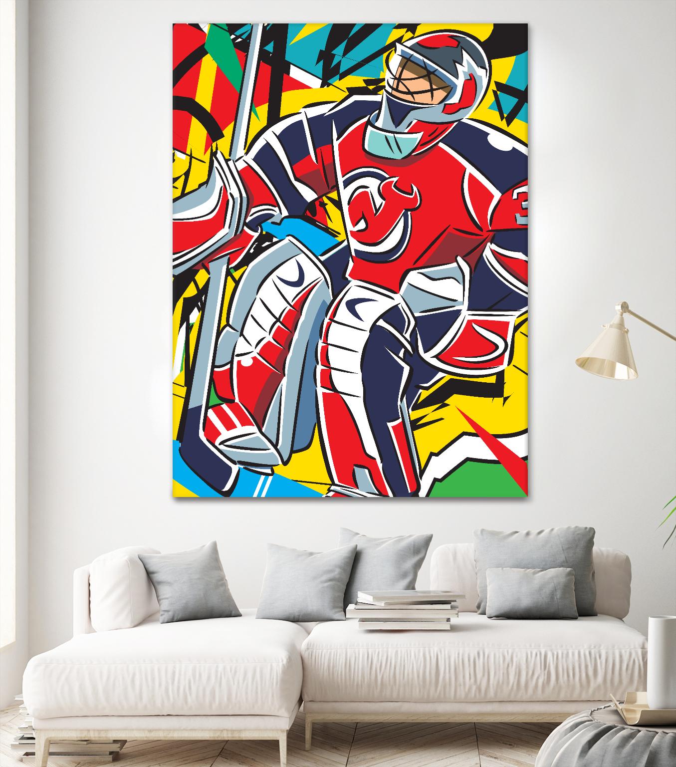 Martin B. by Ray Lengelé on GIANT ART - red animé hockey