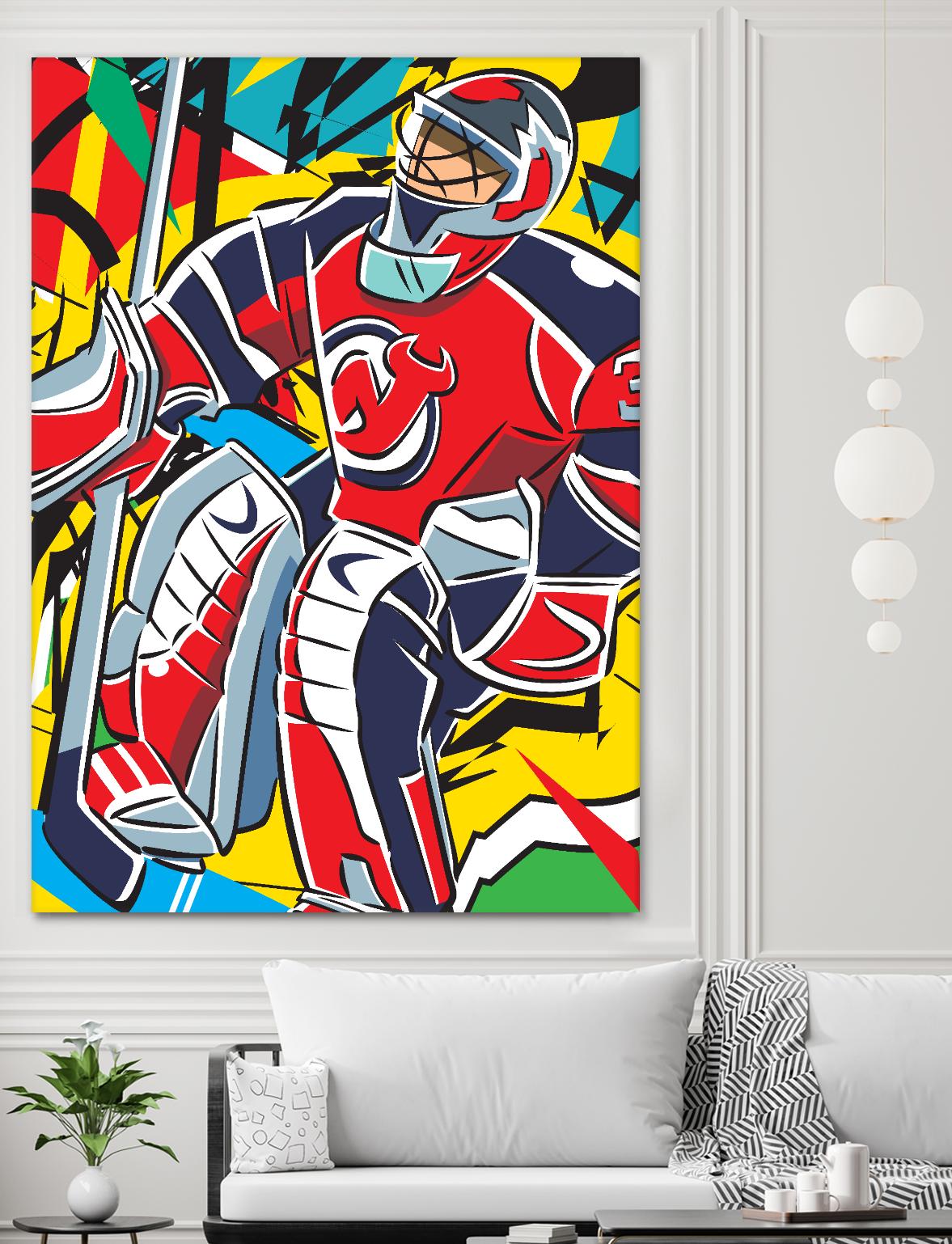 Martin B. by Ray Lengelé on GIANT ART - red animé hockey