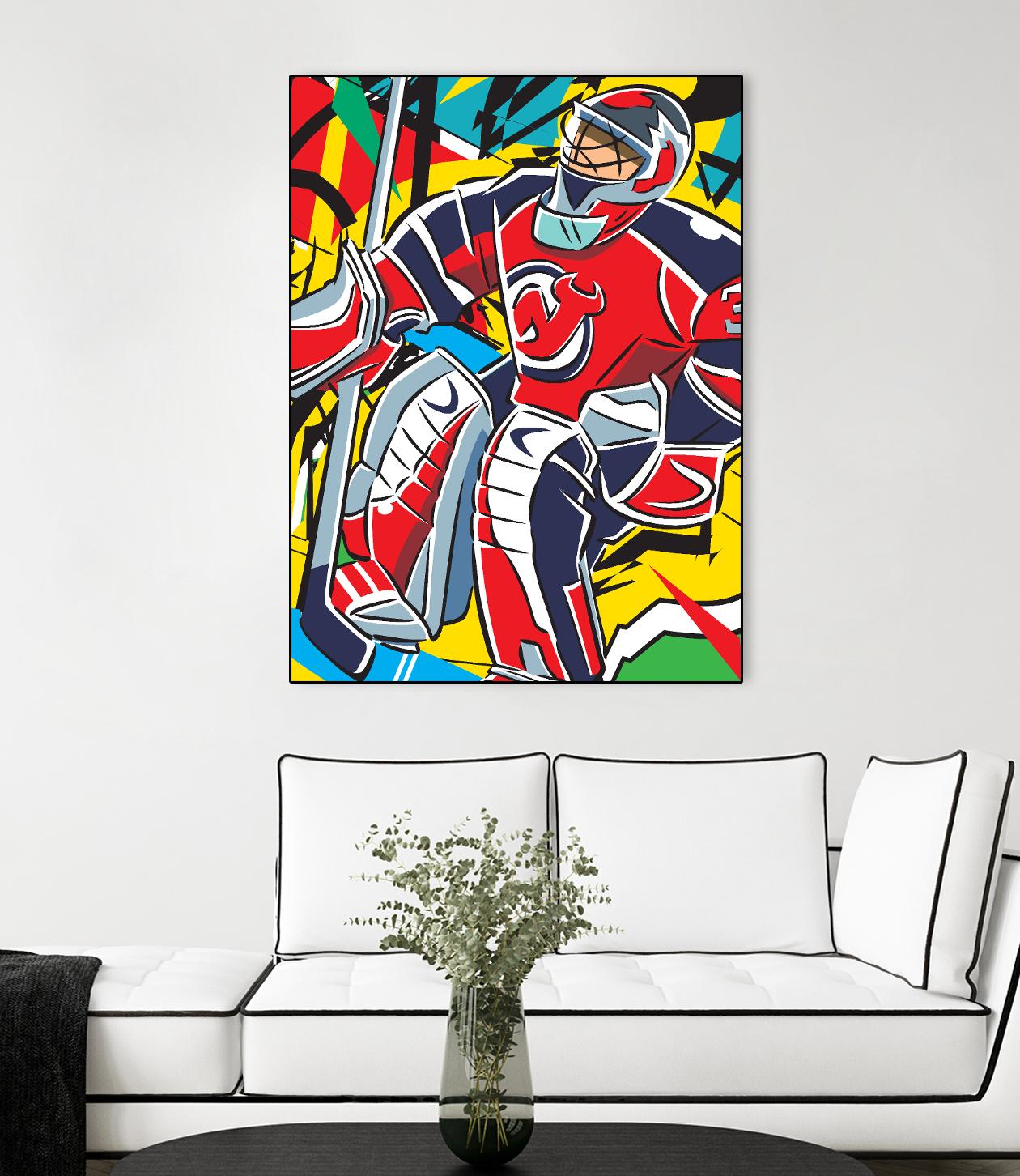 Martin B. by Ray Lengelé on GIANT ART - red animé hockey