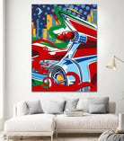 Cady Yak by Ray Lengelé on GIANT ART - red animé automobile