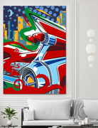 Cady Yak by Ray Lengelé on GIANT ART - red animé automobile