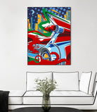 Cady Yak by Ray Lengelé on GIANT ART - red animé automobile