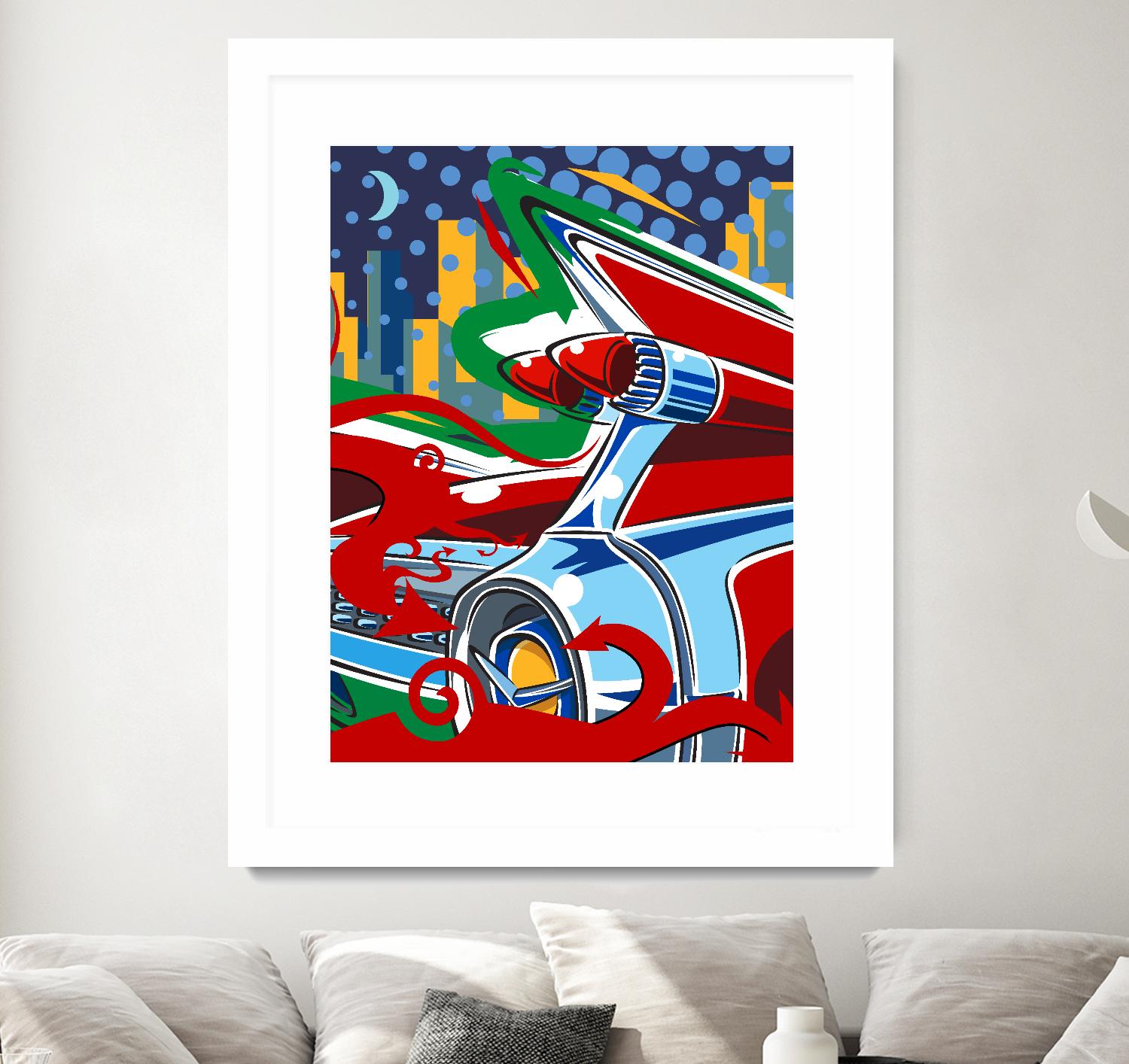 Cady Yak by Ray Lengelé on GIANT ART - red animé artistes du québec