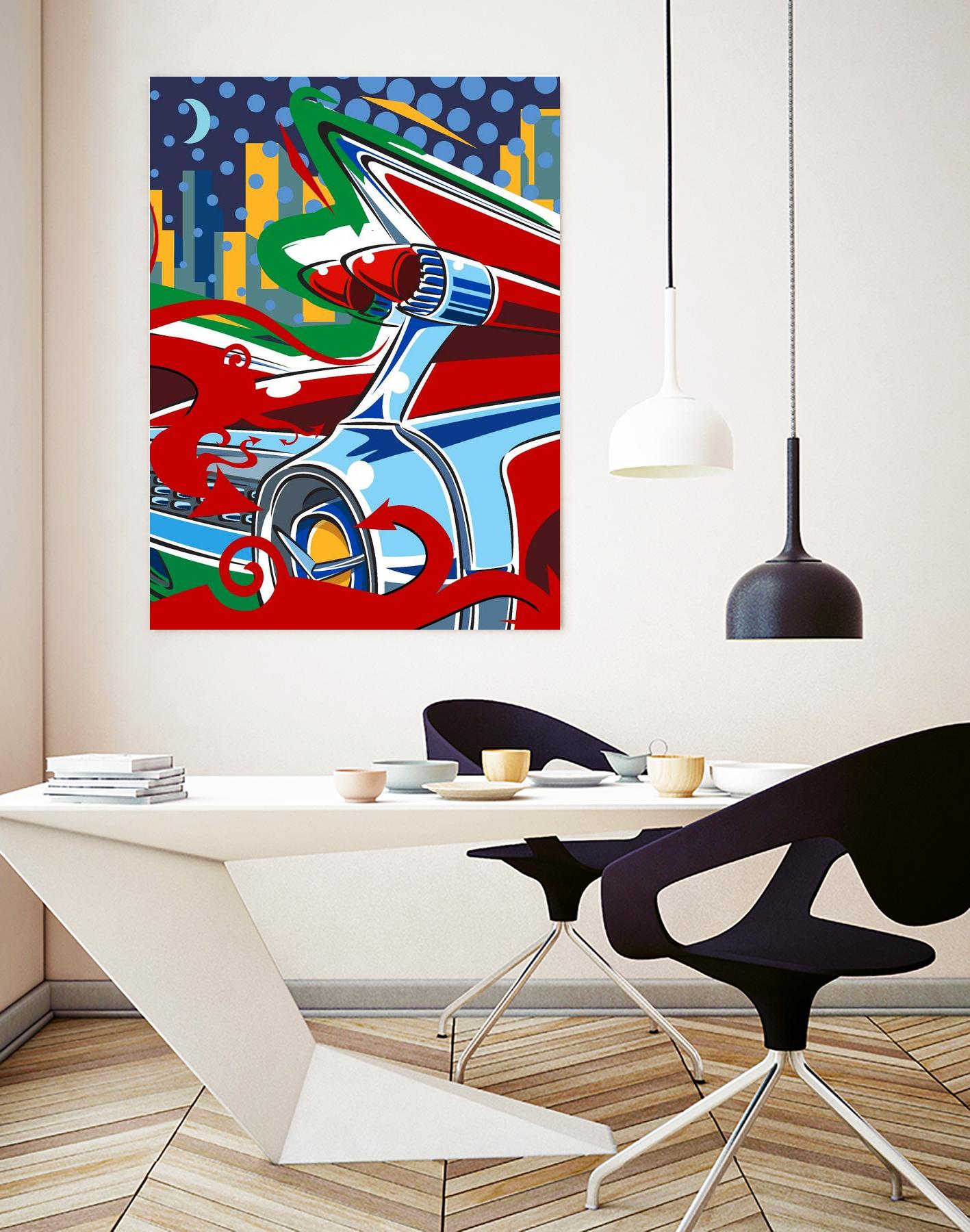 Cady Yak by Ray Lengelé on GIANT ART - red animé artistes du québec