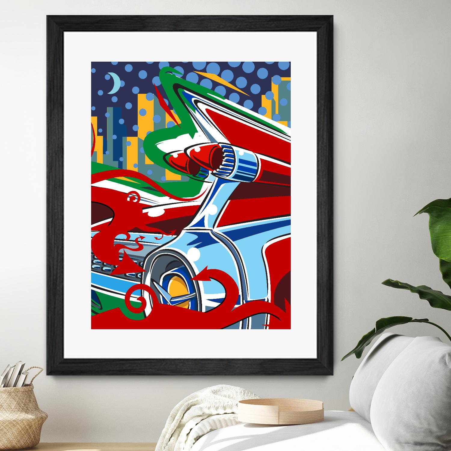 Cady Yak by Ray Lengelé on GIANT ART - red animé artistes du québec