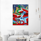 Cady Yak by Ray Lengelé on GIANT ART - red animé automobile