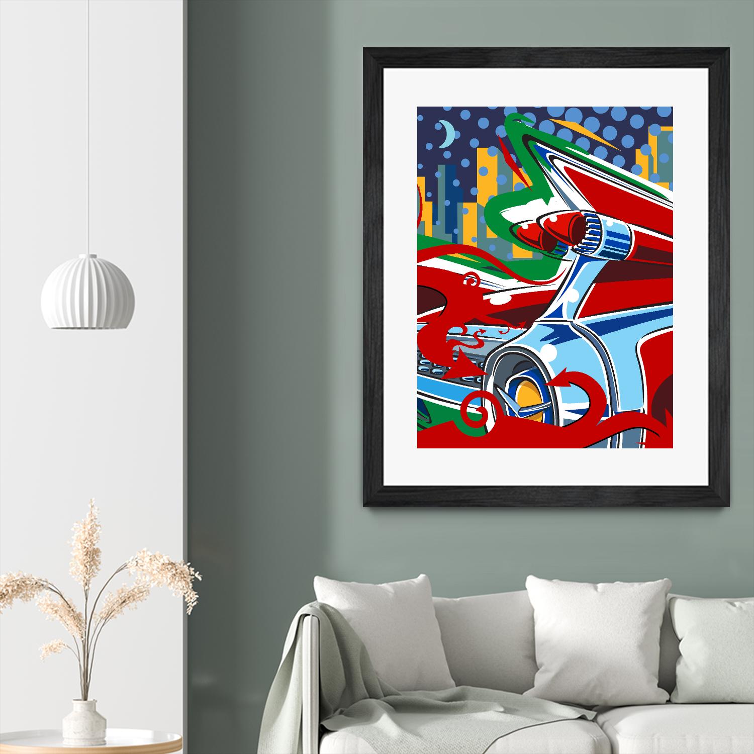 Cady Yak by Ray Lengelé on GIANT ART - red animé artistes du québec