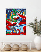 Cady Yak by Ray Lengelé on GIANT ART - red animé artistes du québec